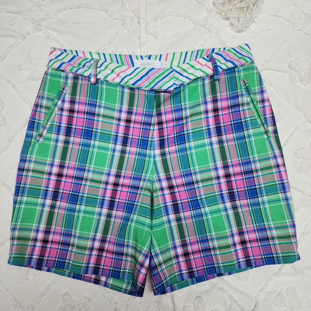 Lady Hagen Golf Plaid Short